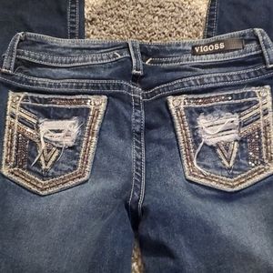 Boot cut jeans